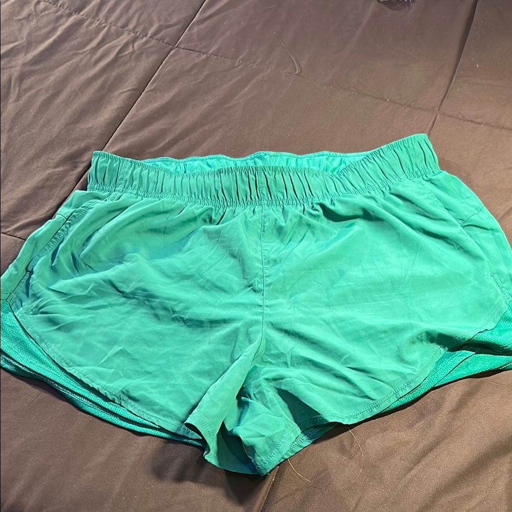 Green Women's Shorts